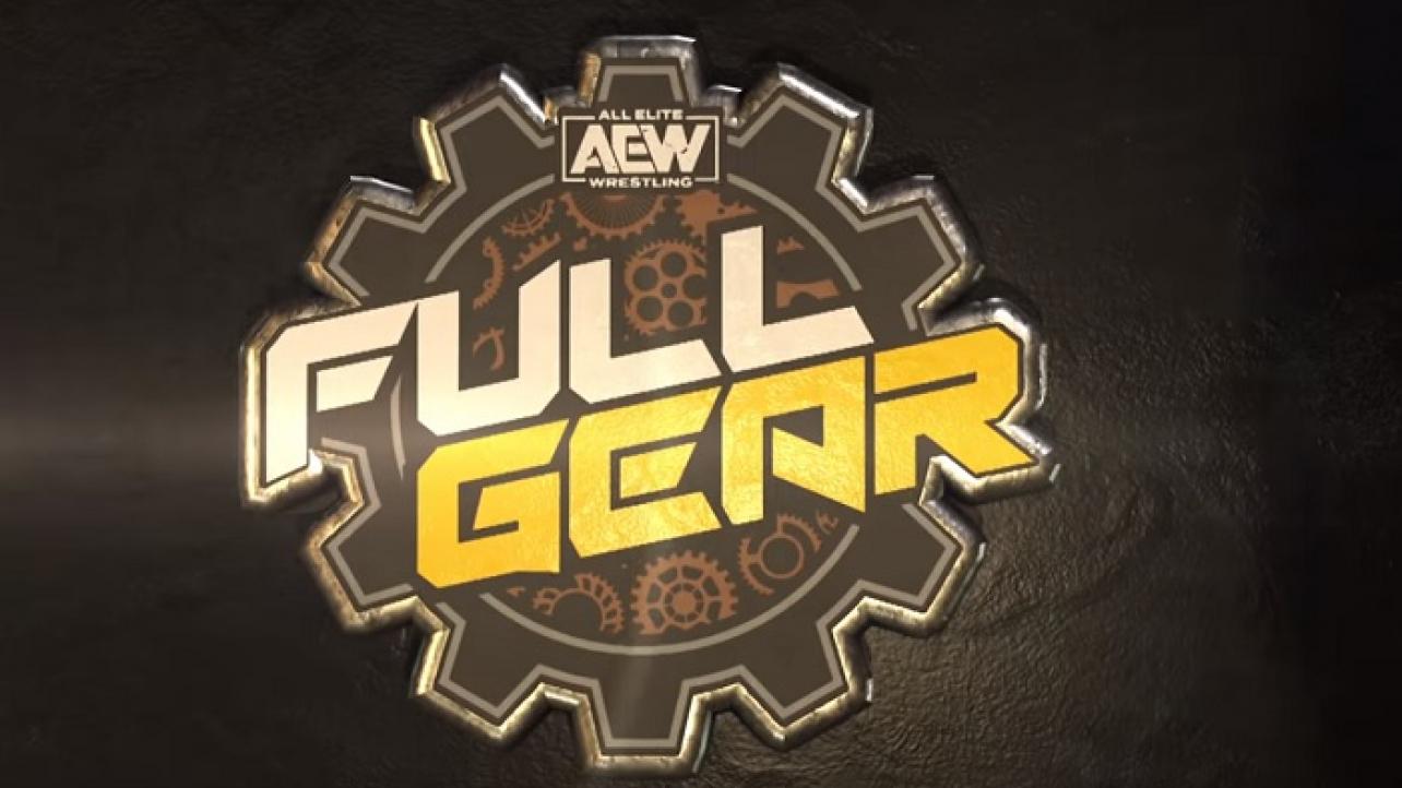 AEW Full Gear Results From Royal Farms Arena In Baltimore, MD. (11/9)