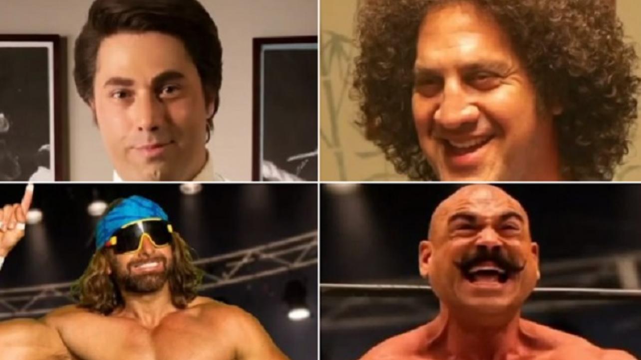 First Look At Actors In Character As WWE Legends For "Young Rock" NBC Sitcom