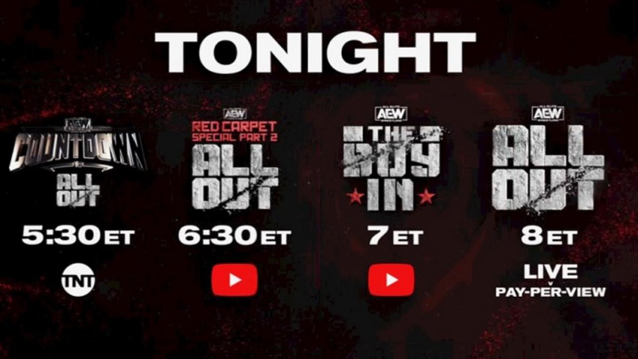 AEW ALL OUT 2020 Results TONIGHT At eWrestling.com!