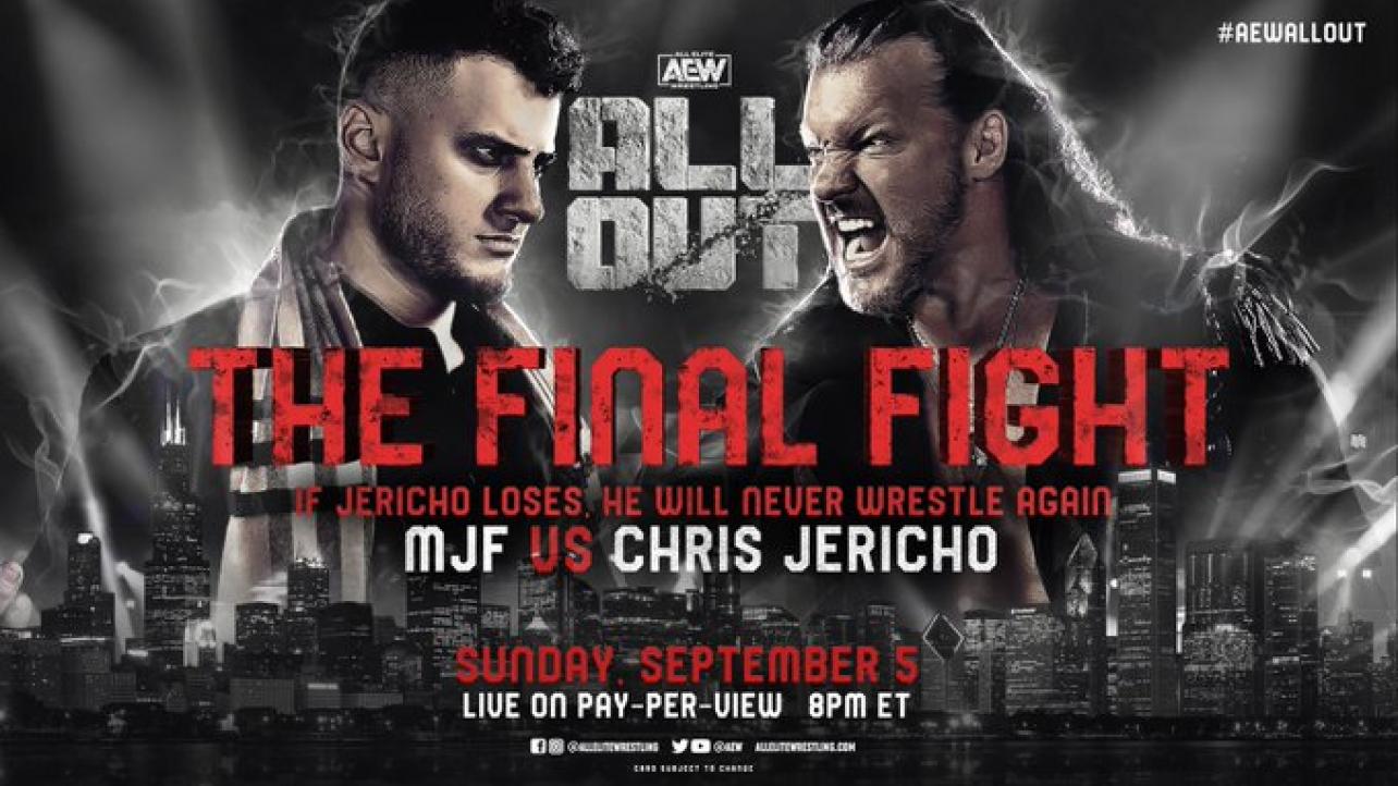 AEW All Out -- MJF vs. Chris Jericho (The Final FIght)