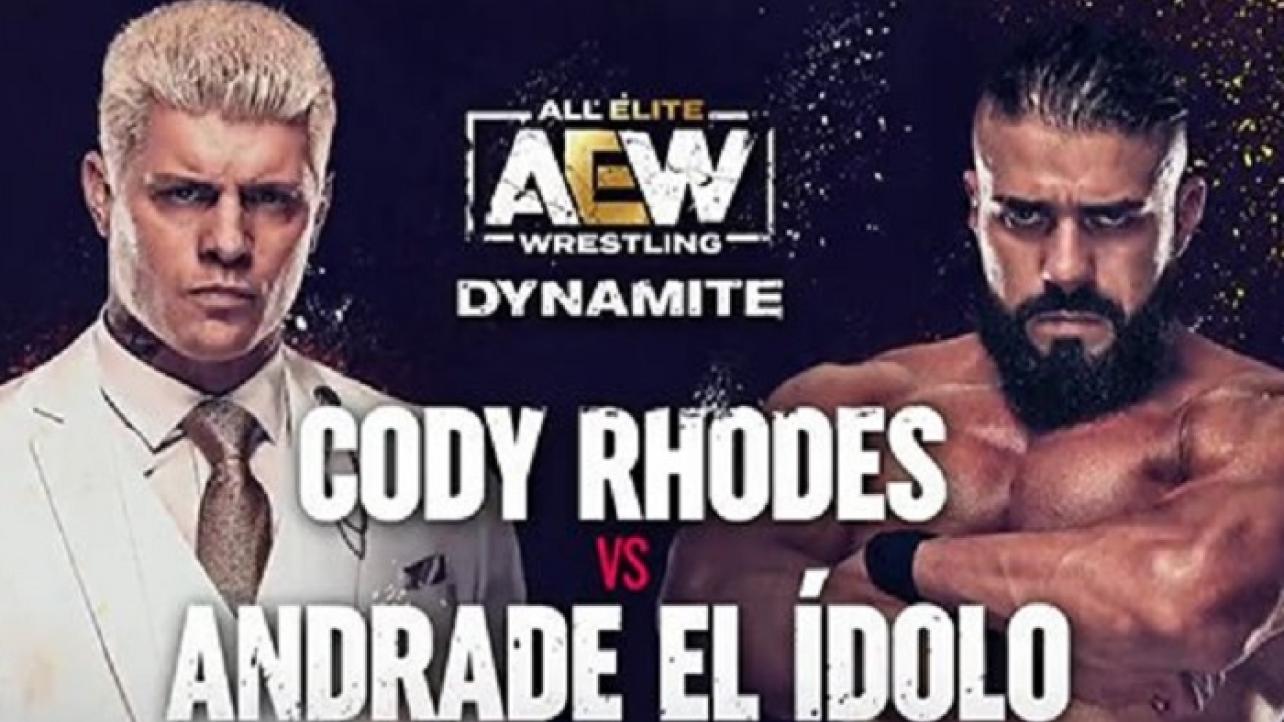 Cody Rhodes vs. Andrade El Idolo