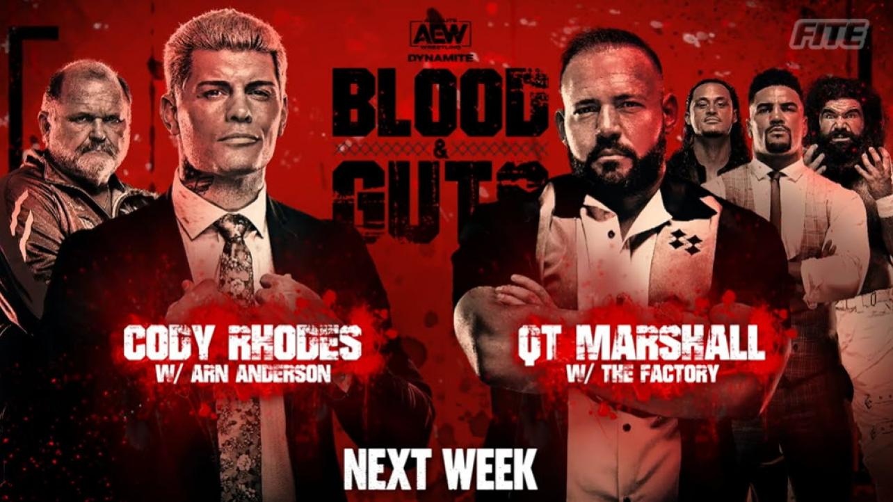 AEW Dynamite Preview (5/5/2021): Several Matches Set For Next Week's "Blood & Guts" Special