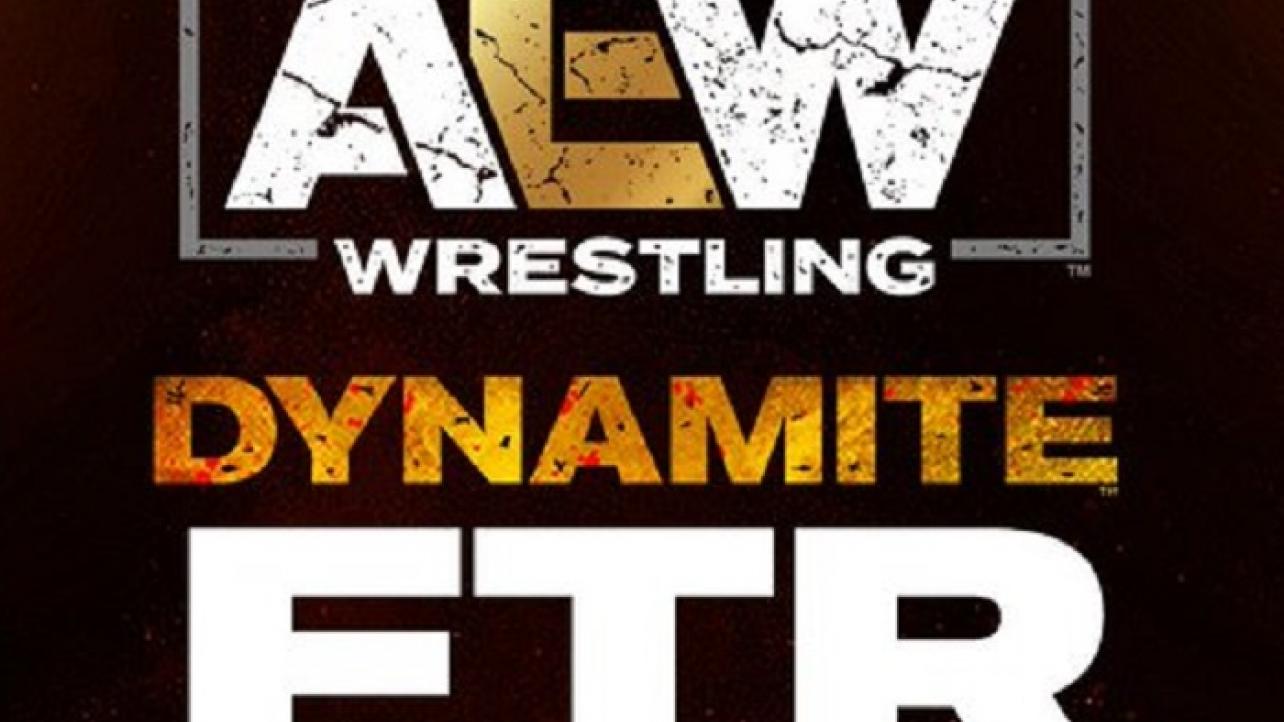 FTR Hosts AEW Dynamite: Tag-Team Appreciation Night On 8/12/2020