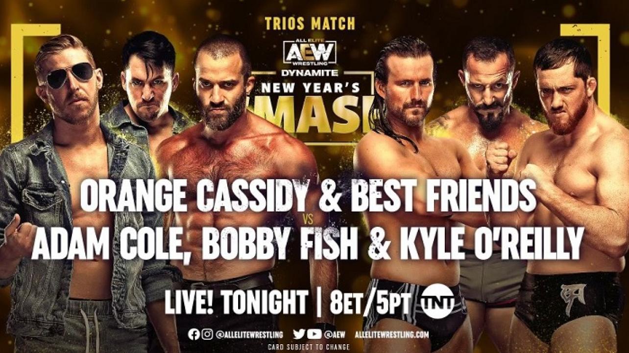 AEW Dynamite: New Year's Smash Results From Daily's Place In Jacksonville, FL. (12/29/2021)