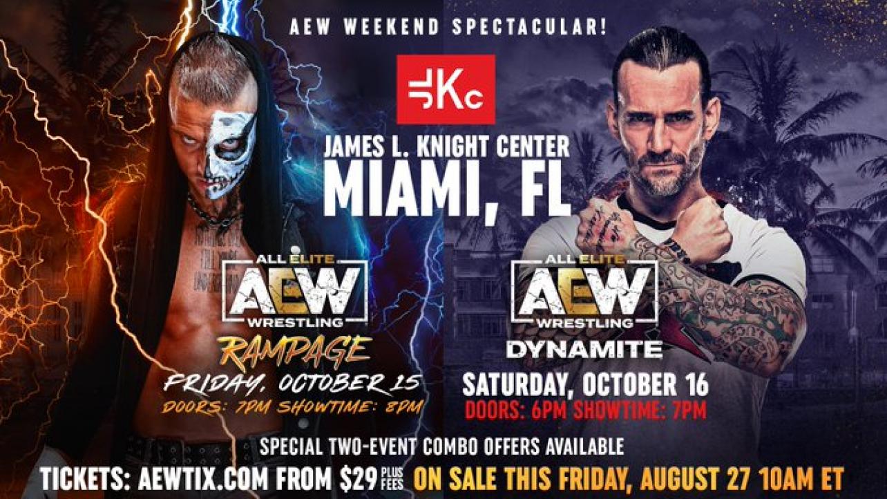 AEW Announces Tickets On Sale Today For Handful Of Upcoming TV Tapings