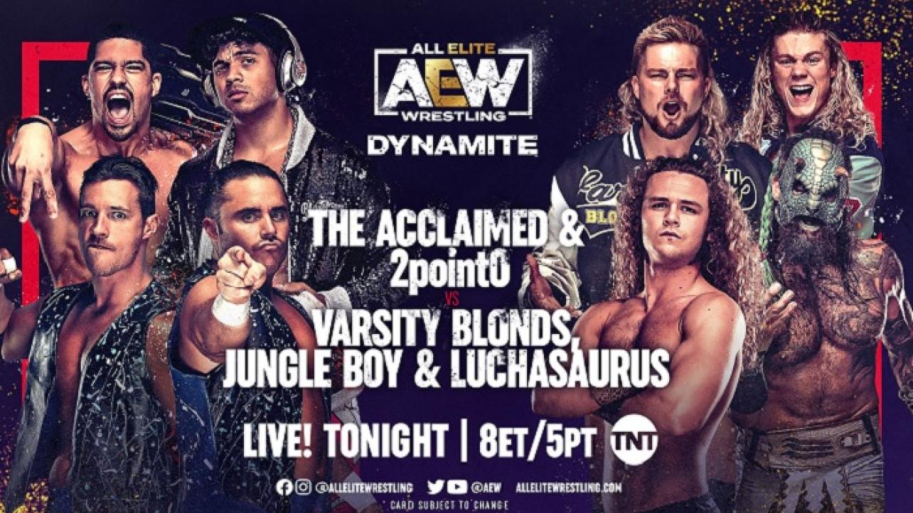 AEW Dynamite Update For Tonight: New Match Announced