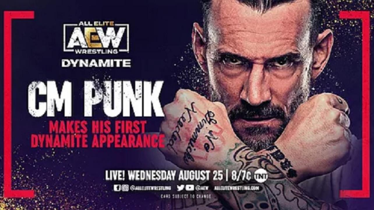 AEW Dynamite Results From UWM Panther Arena In Milwaukee, WI. (8/25/2021)