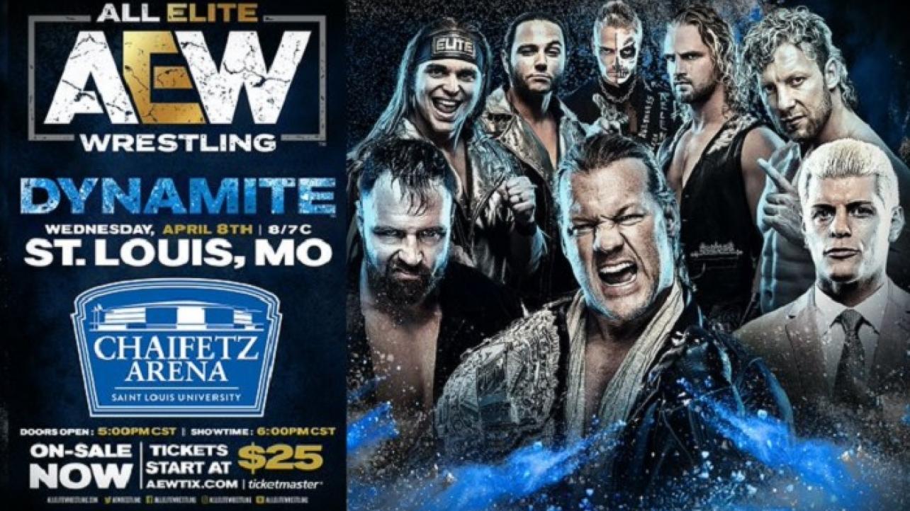 AEW Dynamite Milwaukee & AEW Dynamite St. Louis Event Details Announced