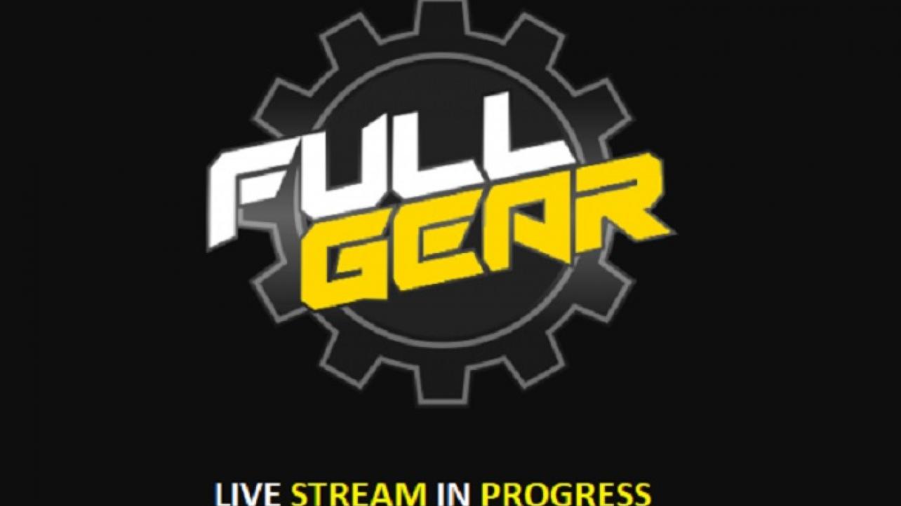 AEW Full Gear 2020 Live Stream