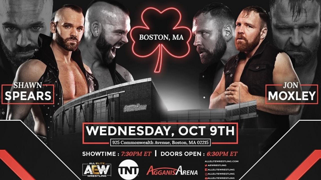 AEW On TNT Week 3: Jon Moxley vs. Shawn Spears Added To 10/9 Episode