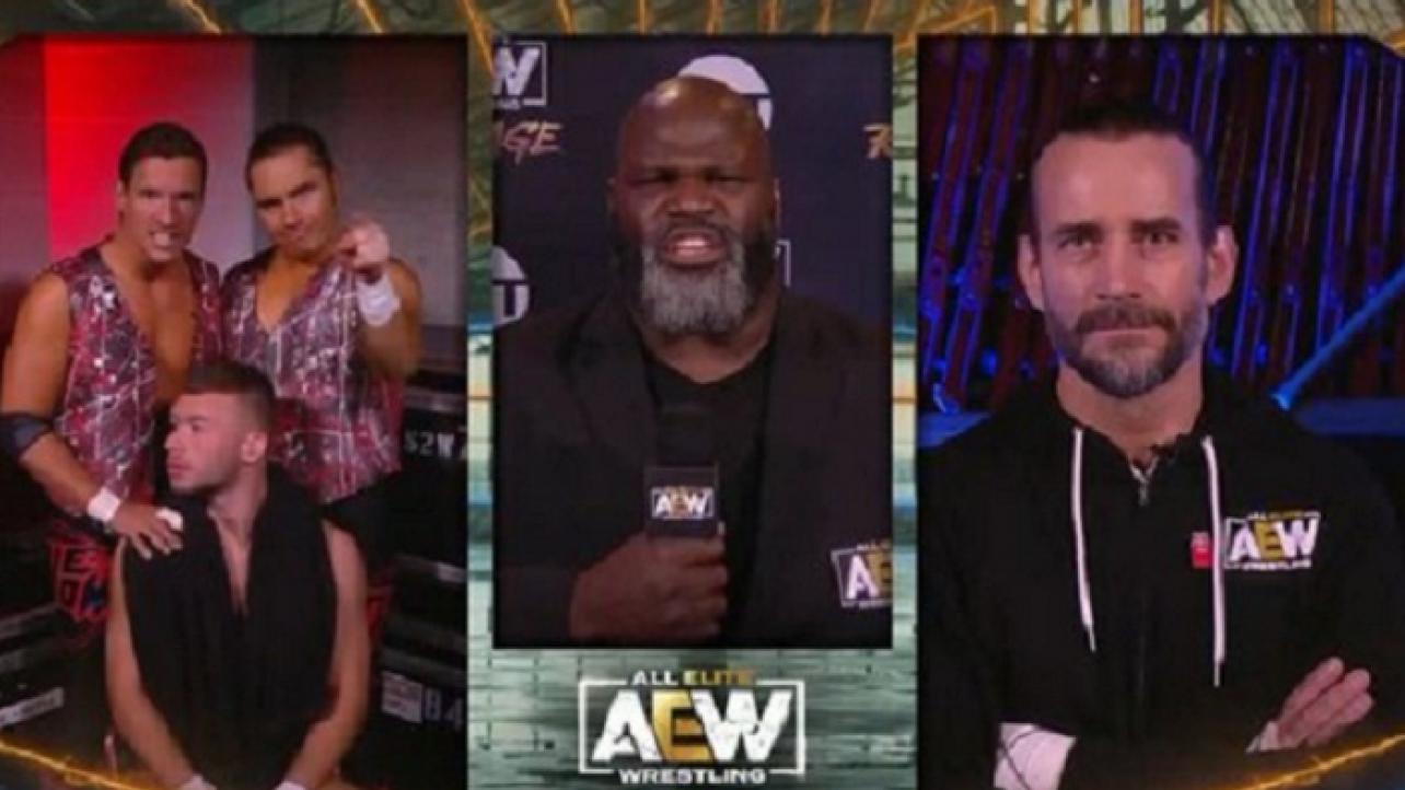 Mark Henry's Catchphrase Catching On With Fans, Hook/AEW, Mask & Vaccination Note For Dynamite
