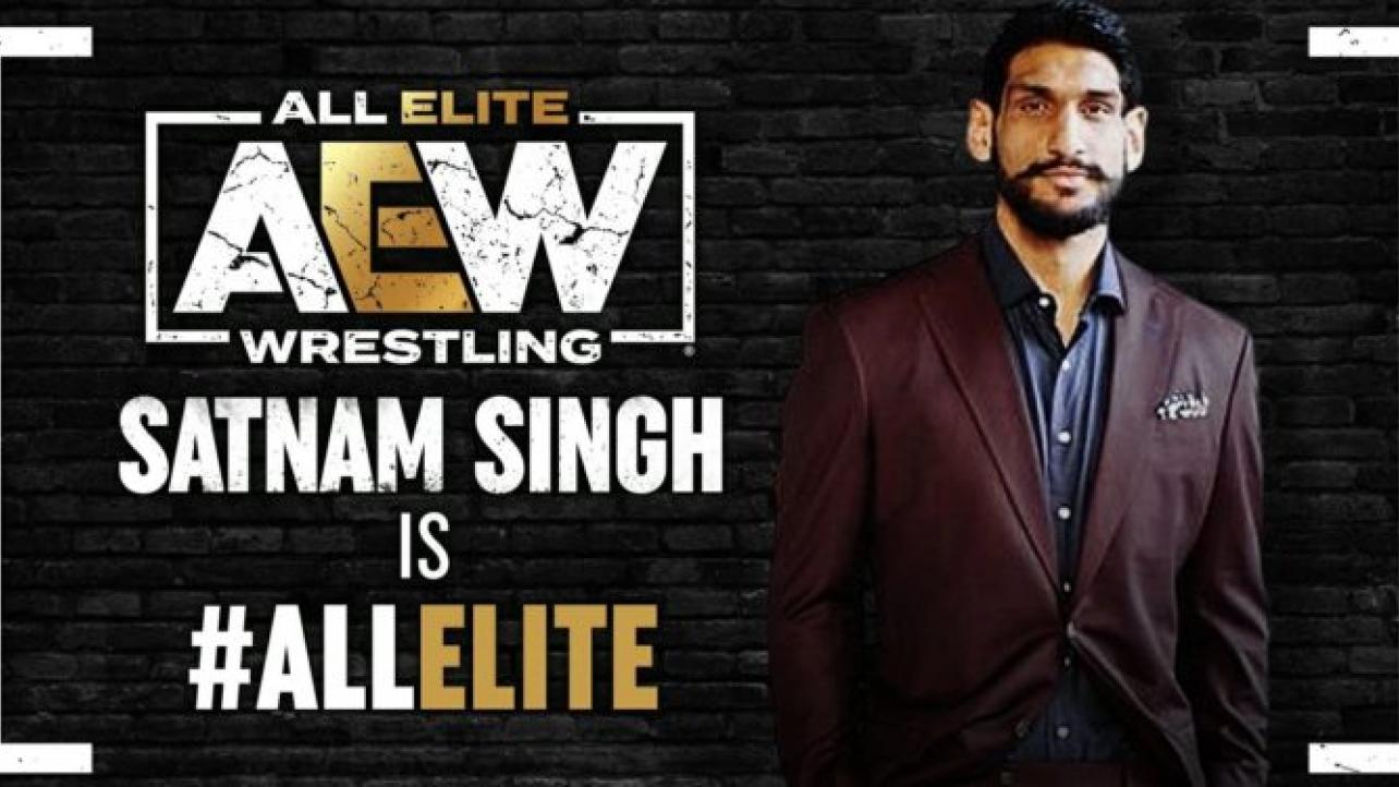 Former NBA Player Satnam Singh Signs With AEW