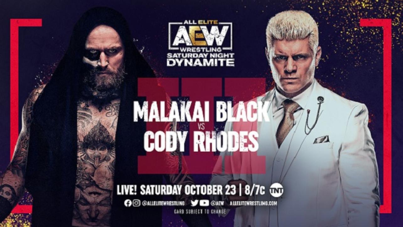 AEW Dynamite Preview For This Saturday Night (10/23/2021)