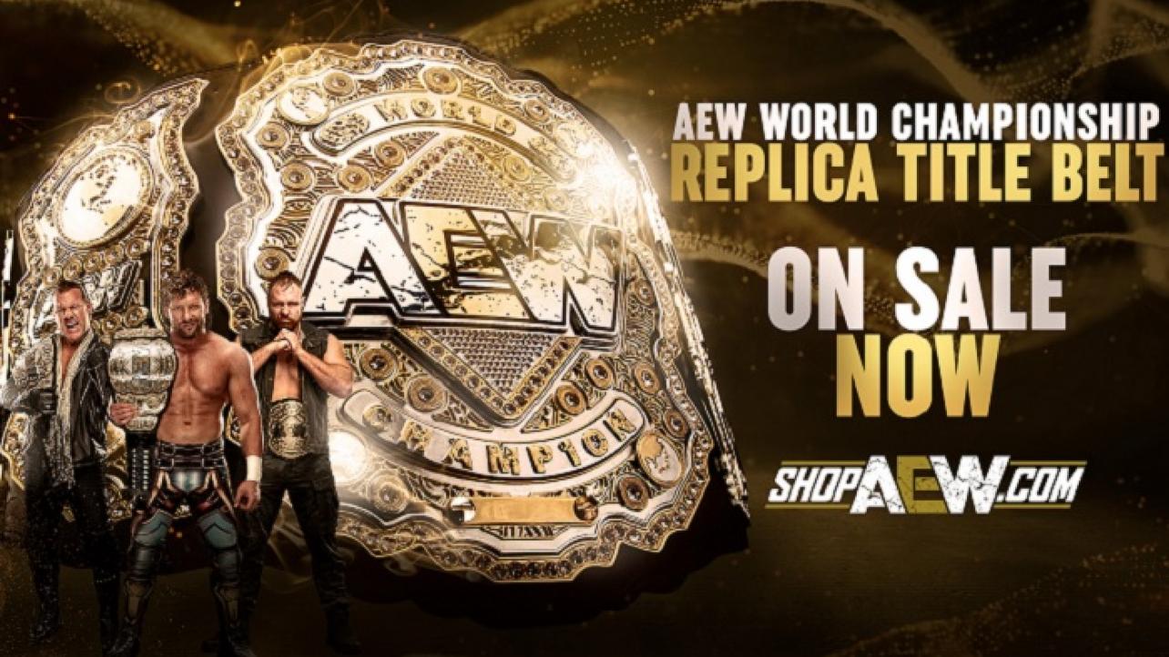 AEW World Championship Replica Belt