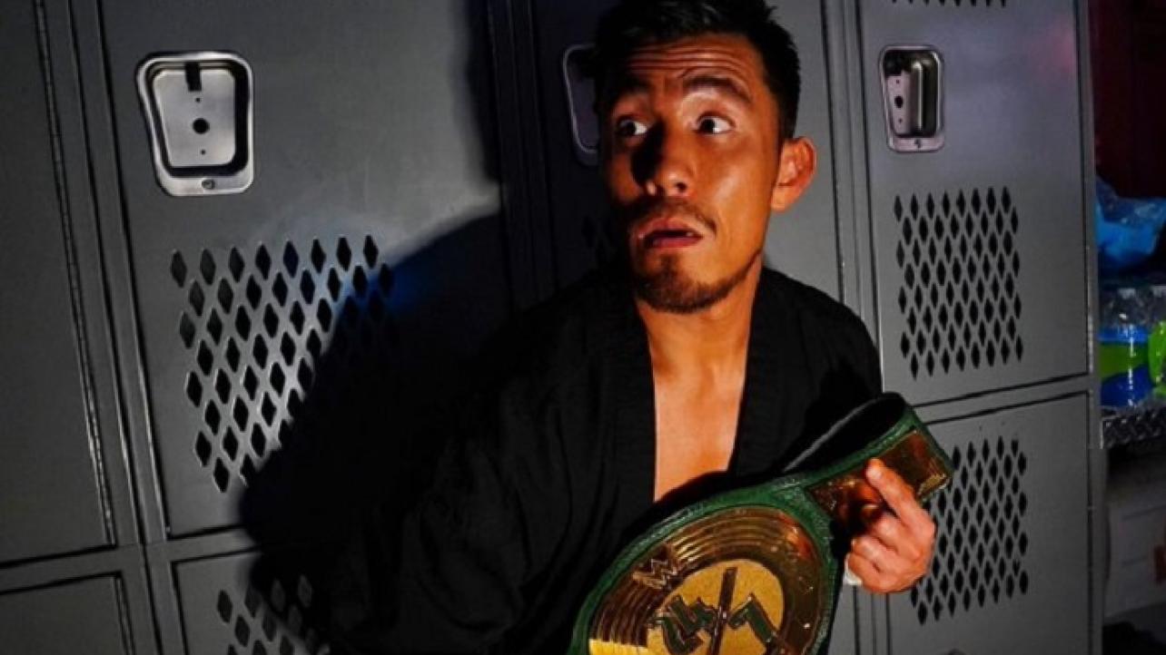 Akira Tozawa Wins WWE 24/7 Title