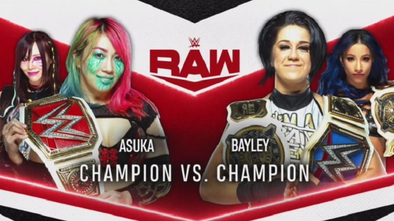 Asuka vs. Bayley Set For WWE Monday Night RAW On 7/6/2020