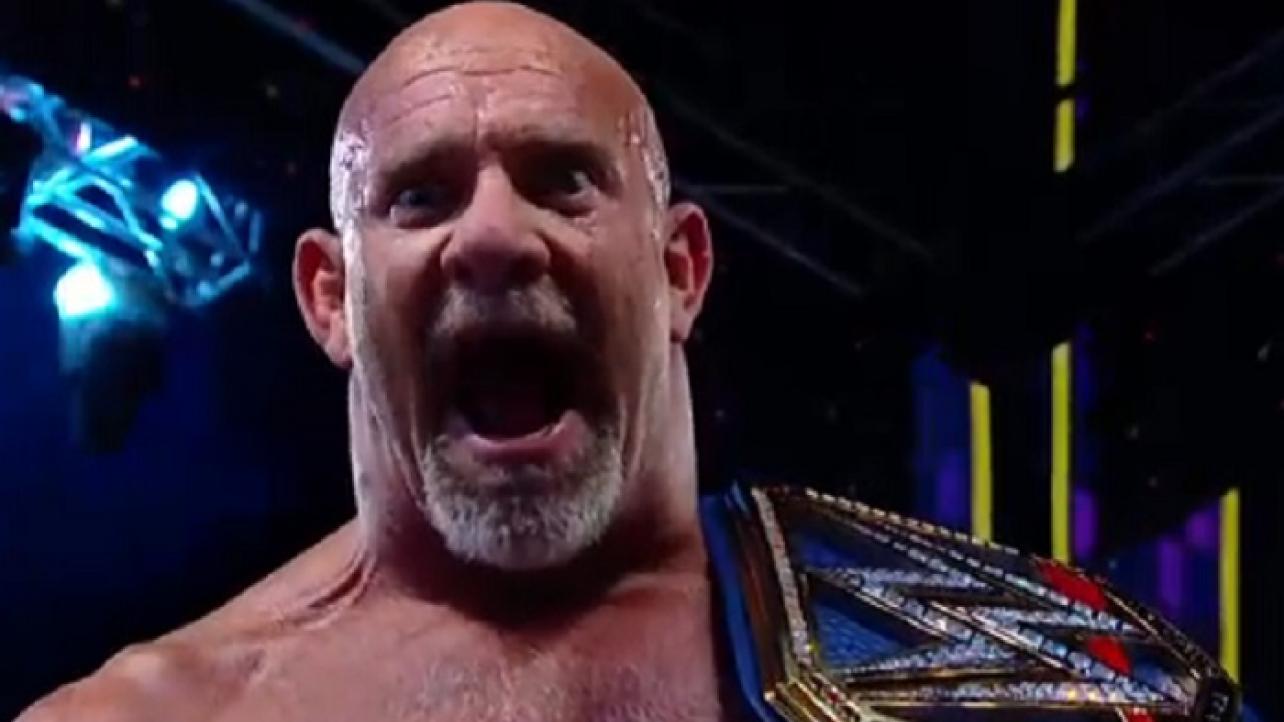 Bill Goldberg Wins WWE Universal Championship At WWE Super ShowDown 2020