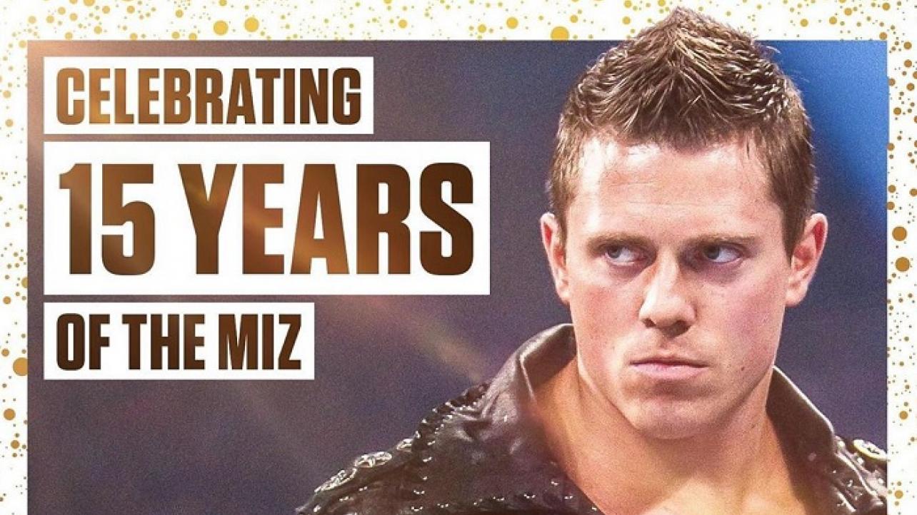 The Miz Talks About Today Marking 15-Year Anniversary Of His WWE Debut (10/28/2019)