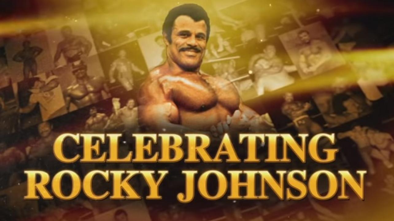 Rocky Johnson Honored On WWE Friday Night SmackDown
