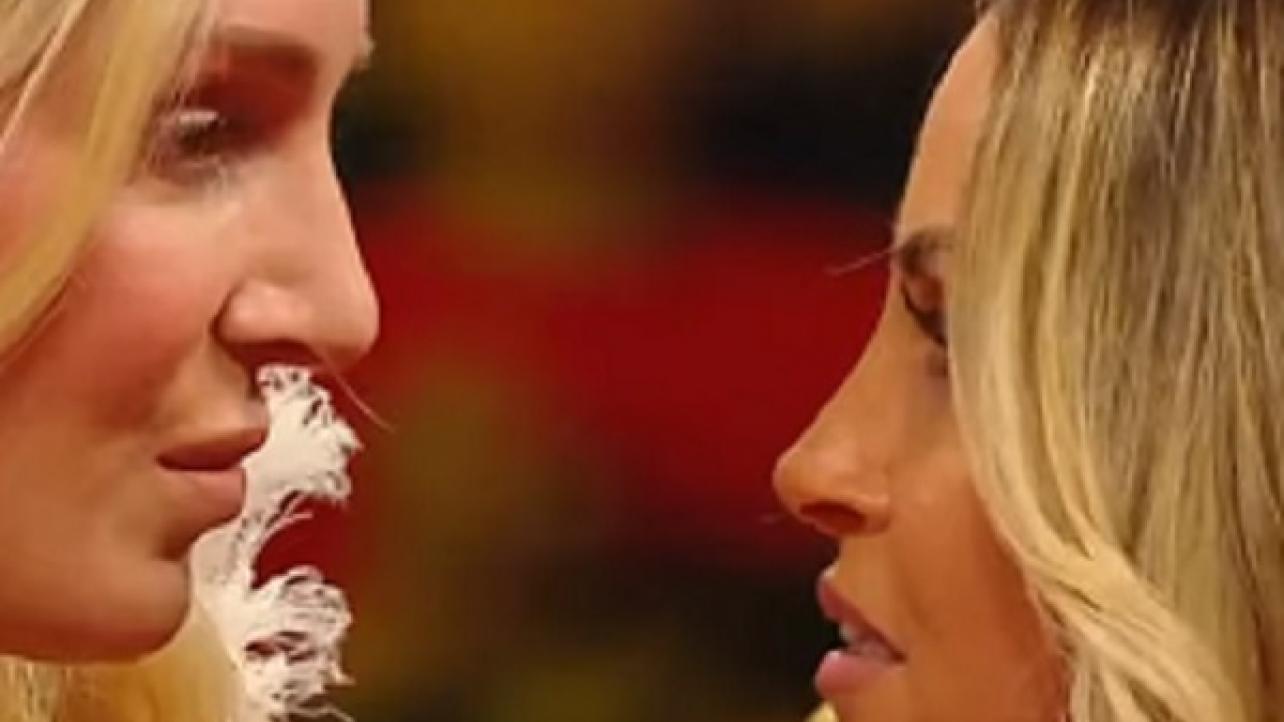 Charlotte & Trish Stratus Argue Past Quality Of Opposition