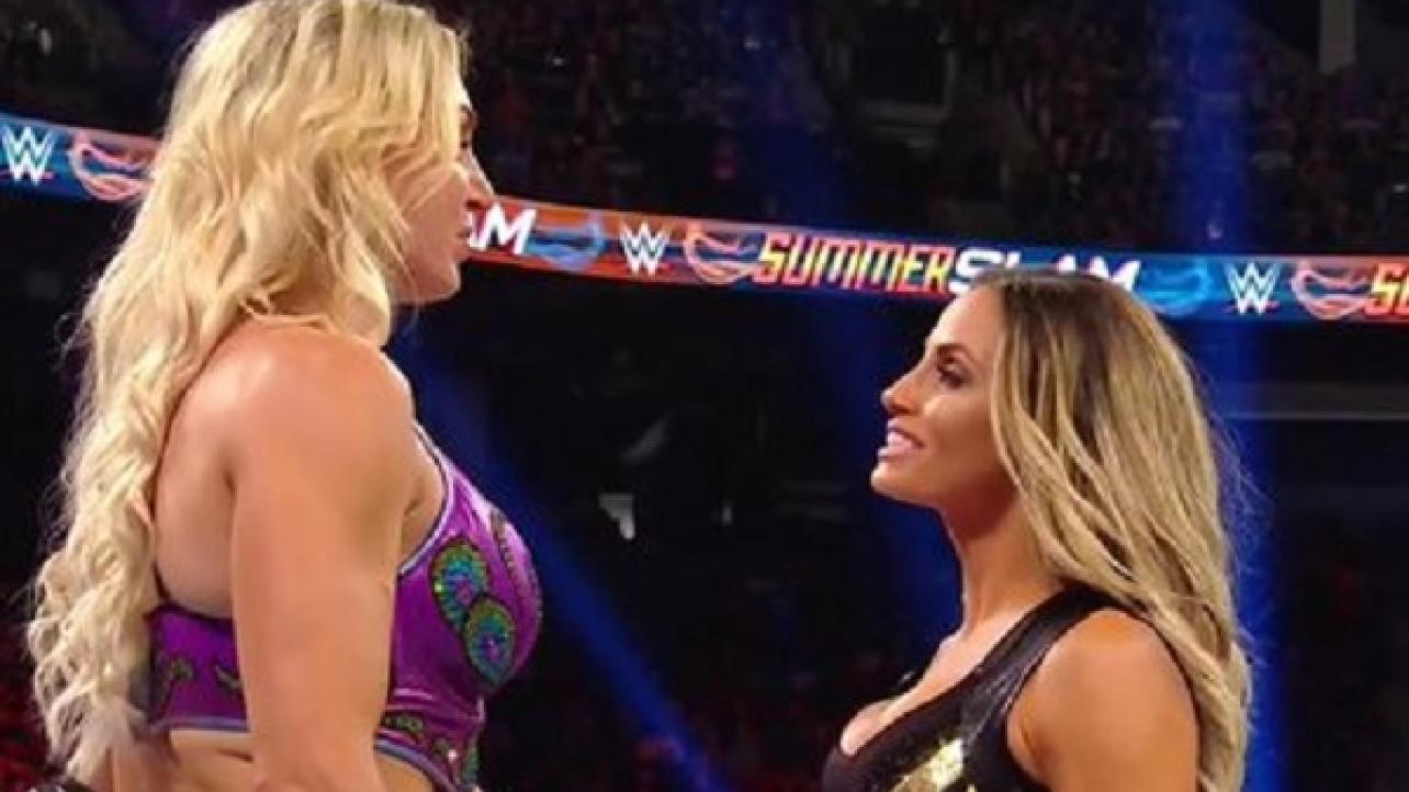 Trish Stratus Passes The Torch To Charlotte Flair After WWE SummerSlam 2019
