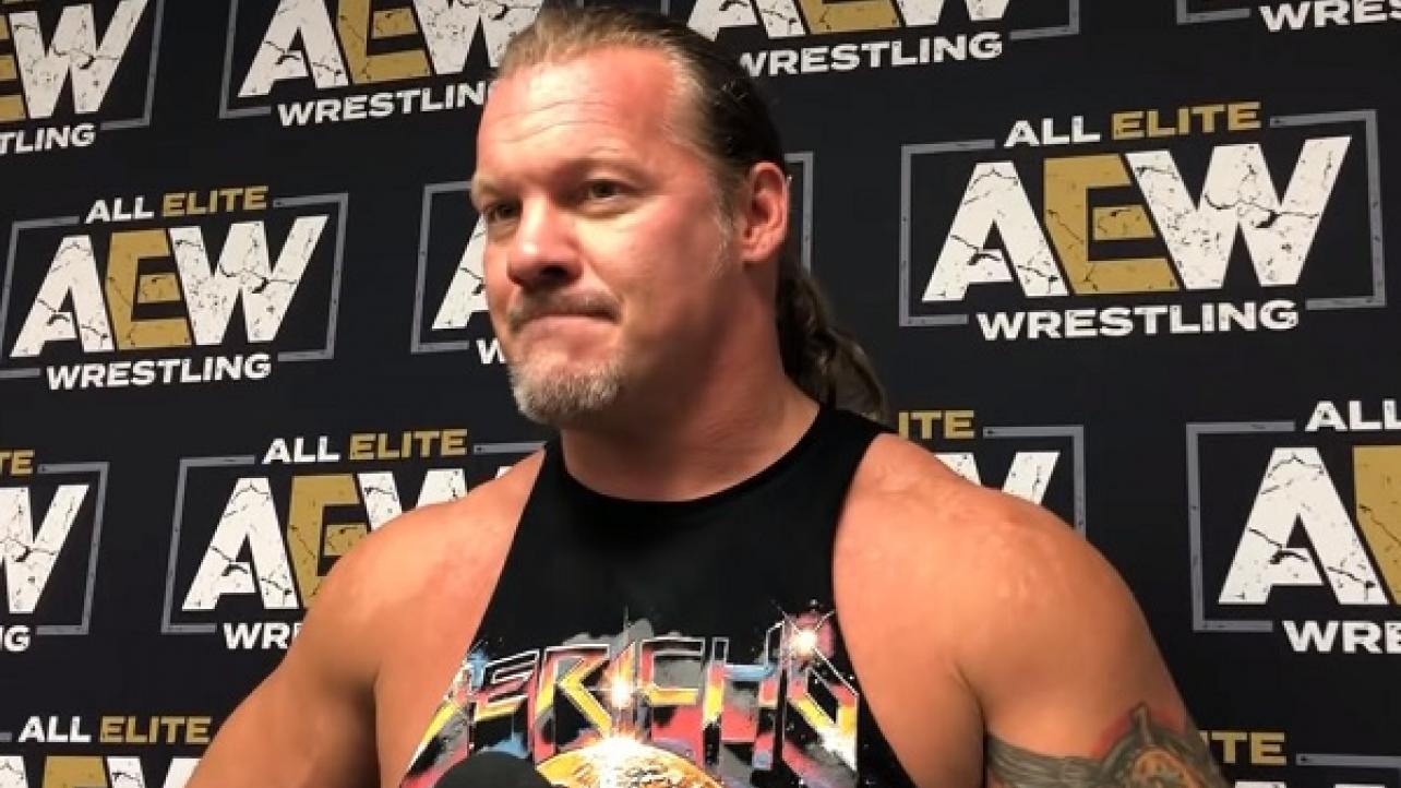 Chris Jericho AEW Fight For The Fallen Media Scrum: Moxley Interview, Unscripted Promo
