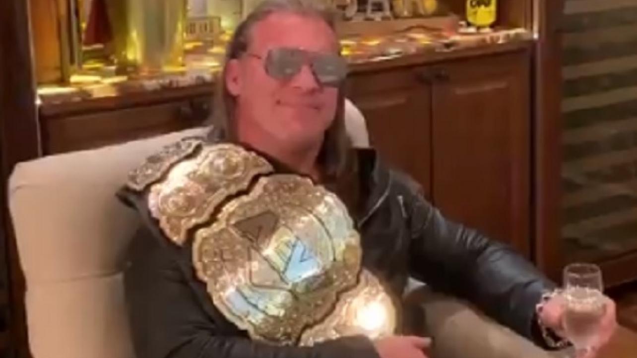 Chris Jericho Releases Video After Recovering Stolen AEW Title
