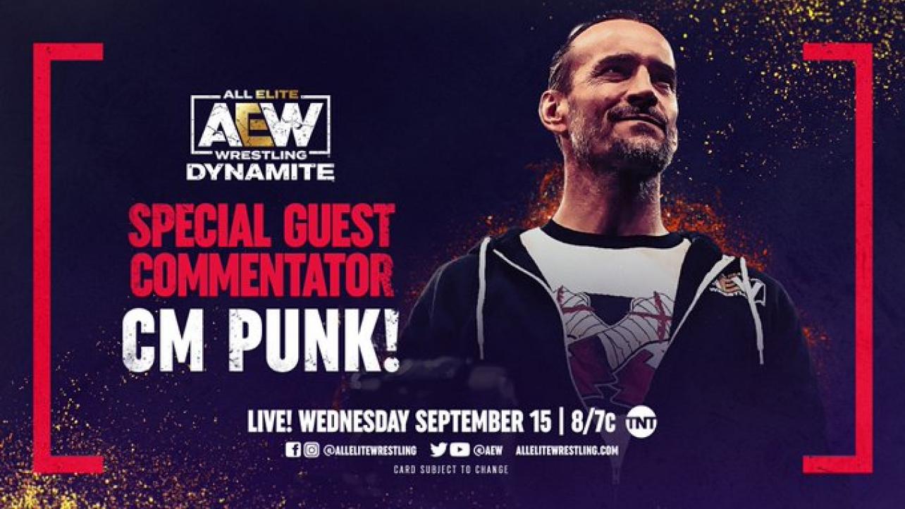 CM Punk To Address Incident From Last Week's AEW Dynamite On Tonight's Show