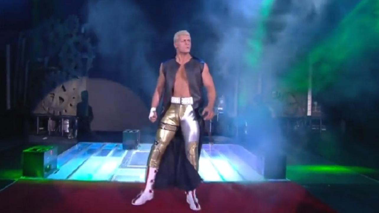 AEW 2021 Live Special Confirmed By Cody In Post-AEW Dynamite TV Taping Segment