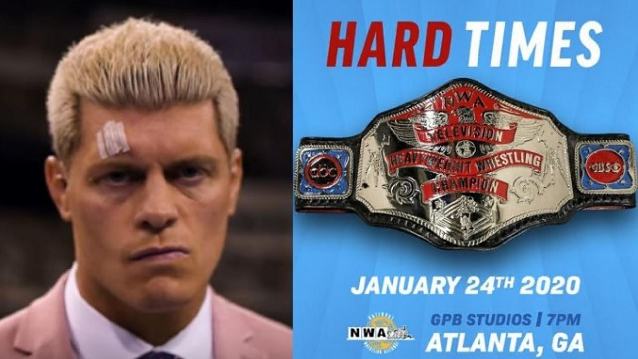 Cody Rhodes Reacts To NWA "Hard Times" PPV Name