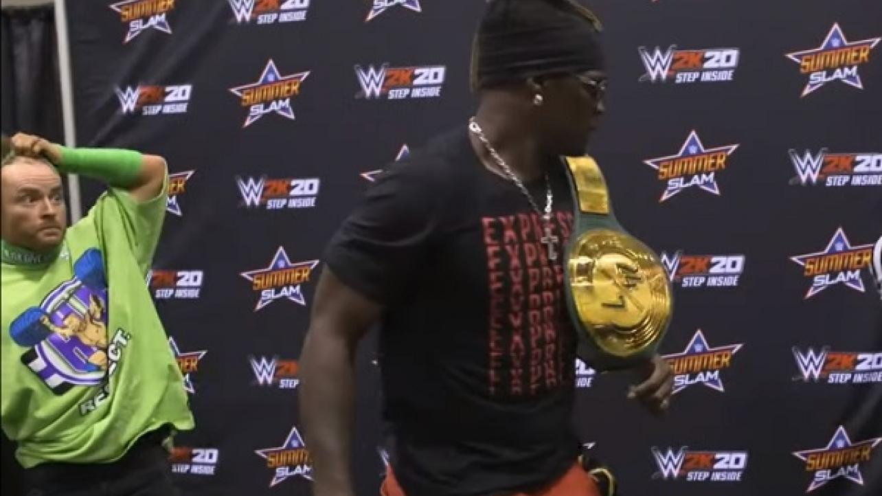 Drake Maverick In Disguise Sneak-Attacks R-Truth At SummerSlam Axxess, Comes Up Short (Video)