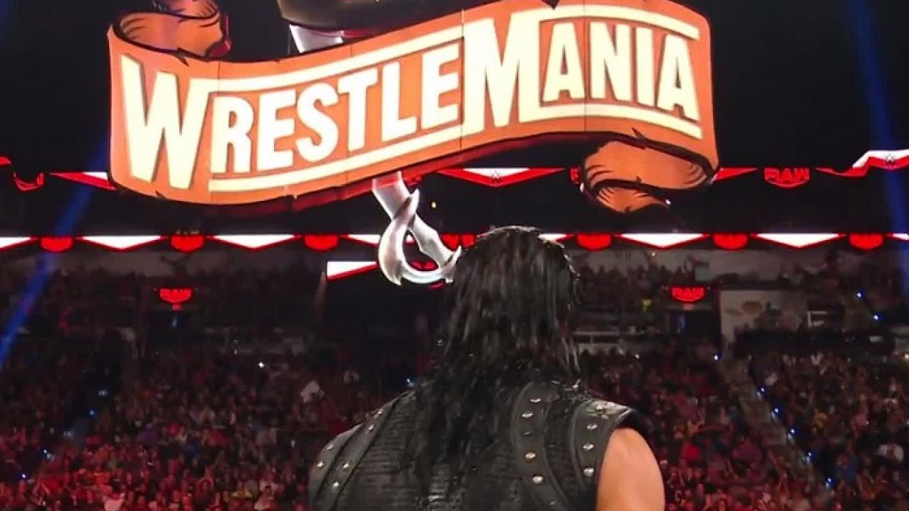 WrestleMania 36 Championship Match Announced On WWE RAW (Video)