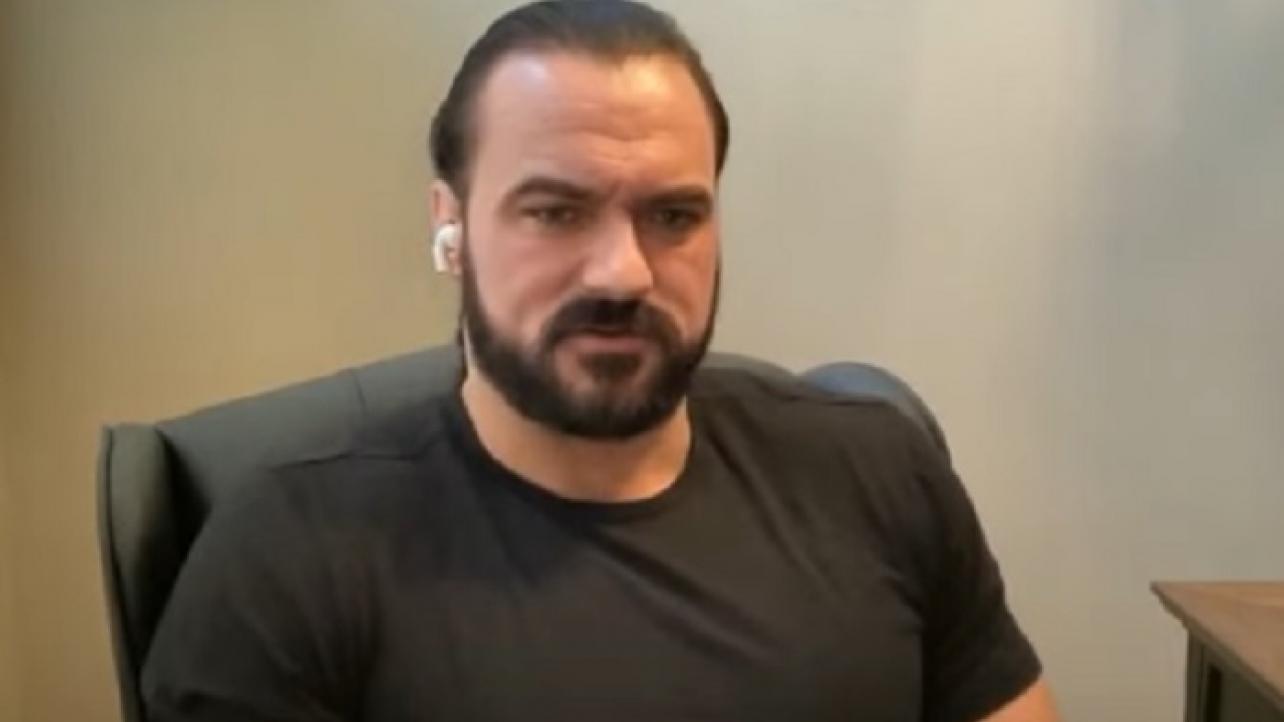 Drew McIntyre Comments On Finding Out About Post-WrestleMania 36 Match At Last Minute