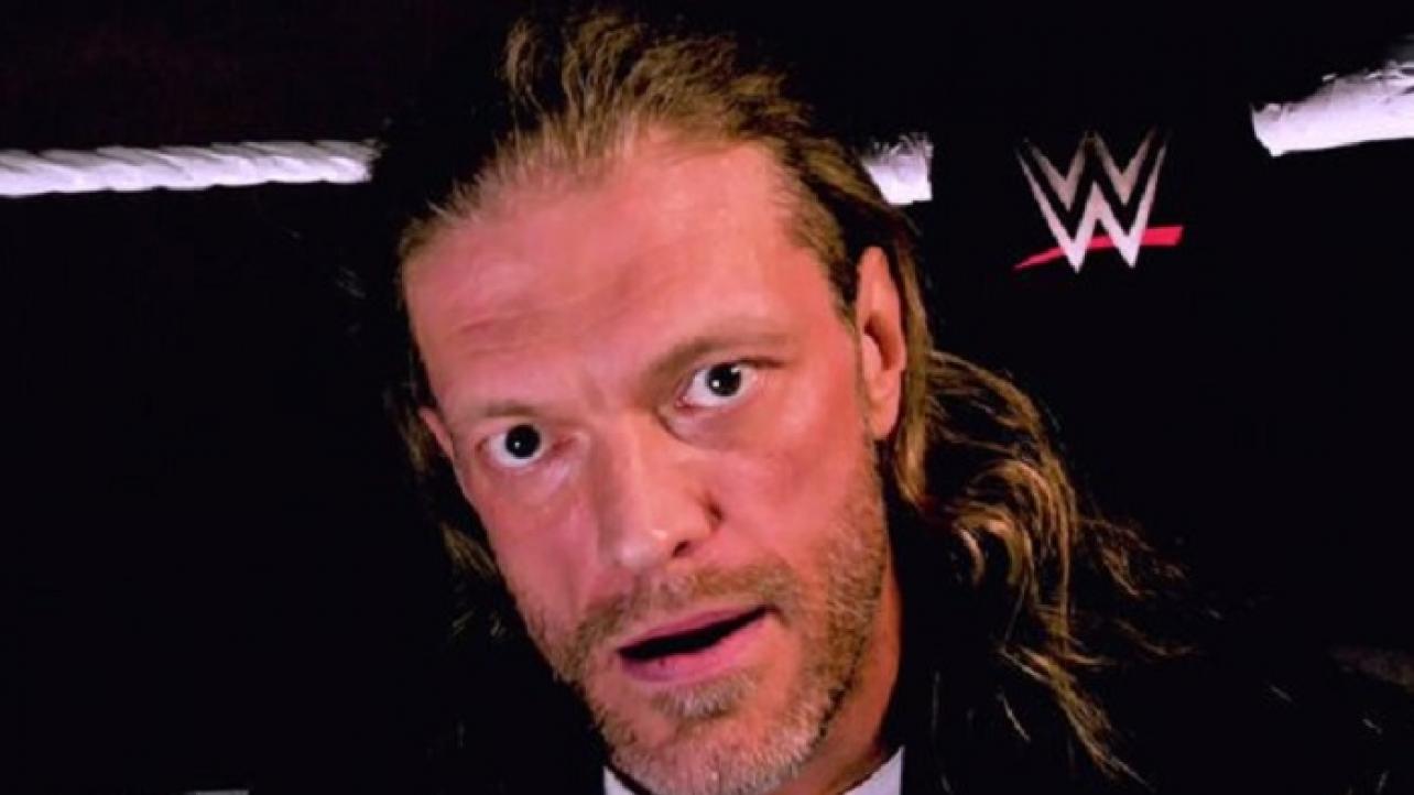 Edge Confirmed For Tonight's Edition Of WWE NXT