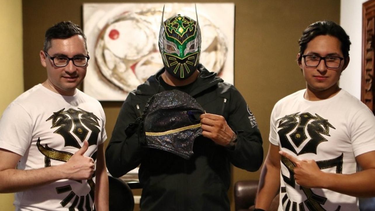 Sin Cara Changes Name To Cinta de Oro & Reveals New Mask (Photos), Significance Behind Name/Mask