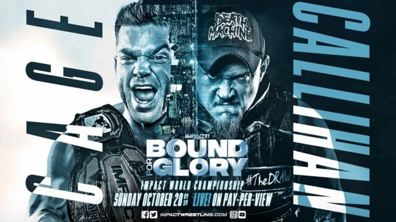 IMPACT Bound For Glory 2019: Cage-Callihan Title Match Set, Both Stars Comment