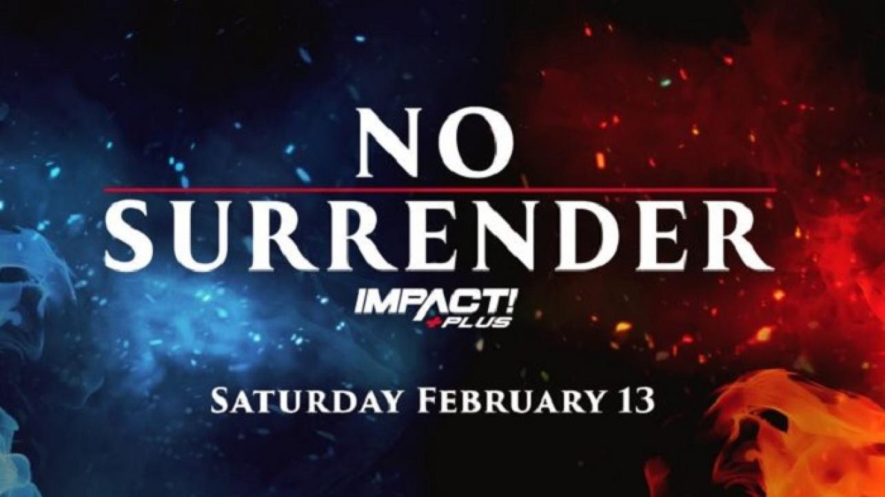 IMPACT Wrestling No Surrender 2021: X-Title Grudge Match Added To 2/13 Special Event