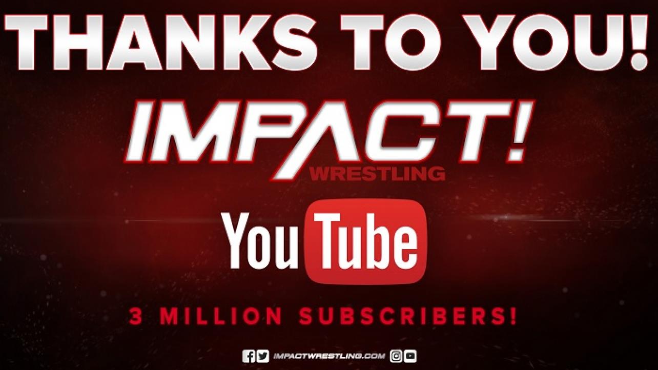 IMPACT YouTube Channel Reaches 3 Million Subscribers
