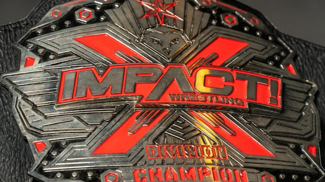 IMPACT Wrestling X-Division Championship Joins Other Promotional Titles In Getting New Design (PHOTOS)
