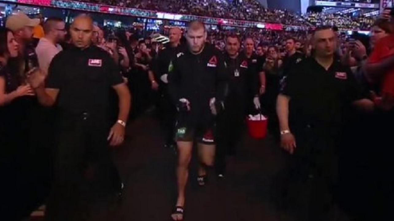 UFC Fighter Does Triple H-Style Ring Walk At UFC 243