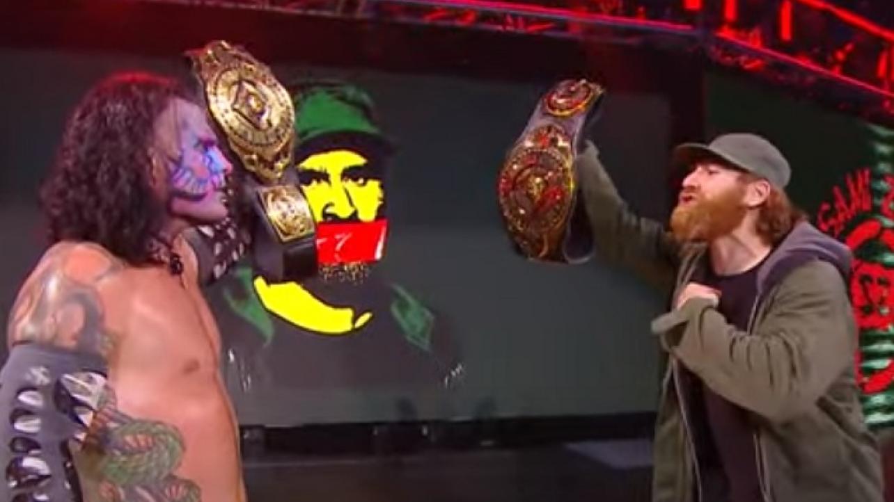 Jeff Hardy vs. Sami Zayn I-C Champ vs. I-C Champ?!?