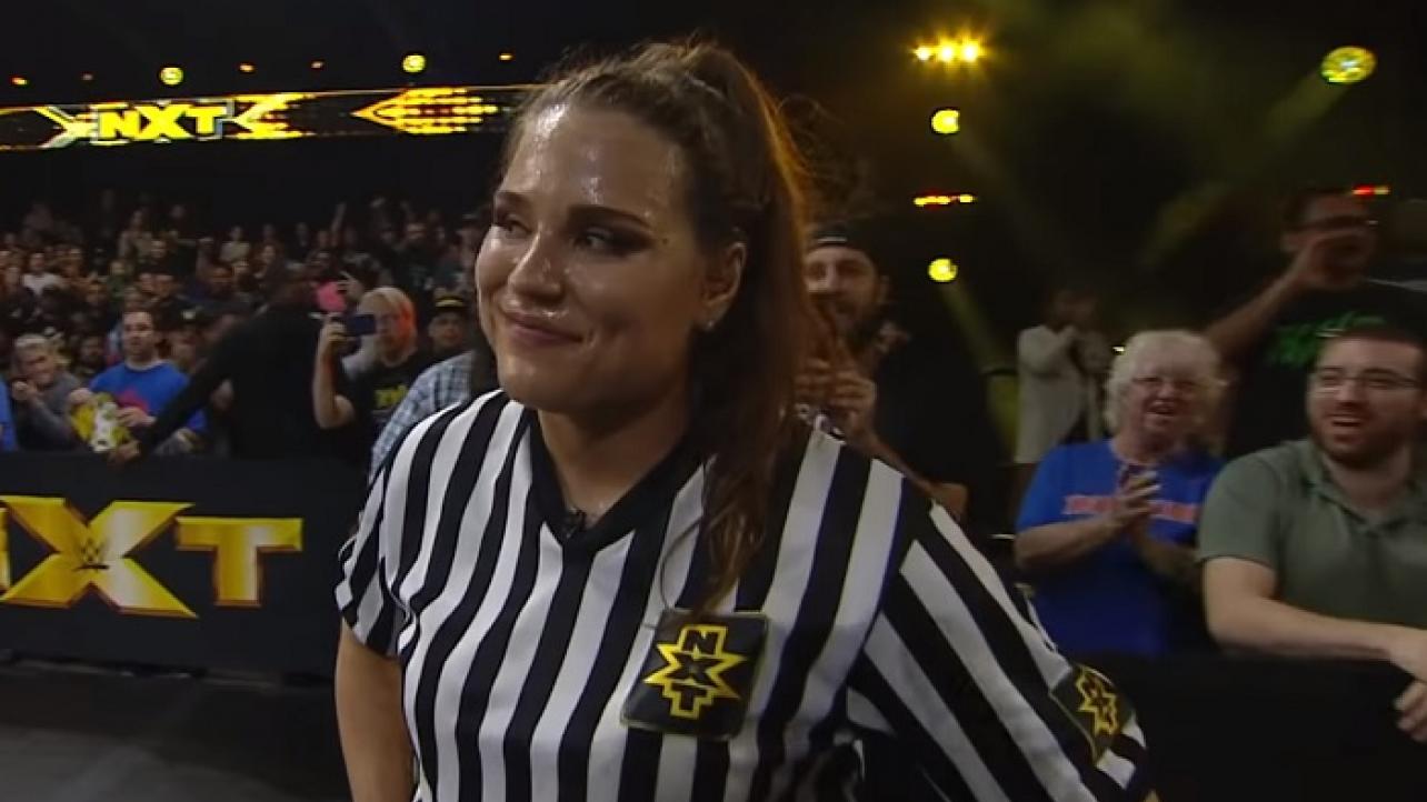 NXT Referee Jessika Carr Gets Special Moment After NXT On USA Goes Off Air (VIDEO)