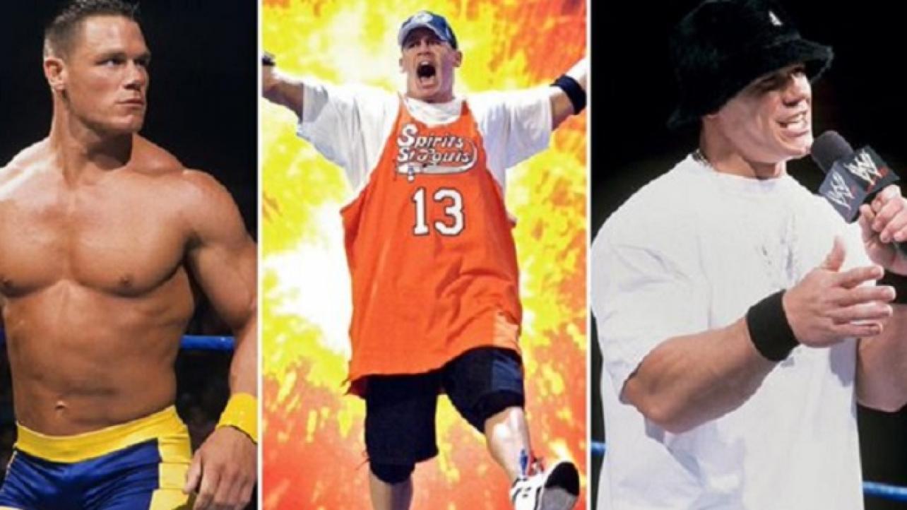 Throwback Photos Show John Cena's Various "Ruthless Aggression Era" Looks