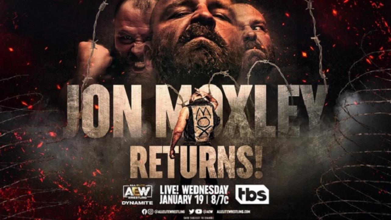 Jon Moxley's AEW Return Confirmed For Dynamite On 1/19