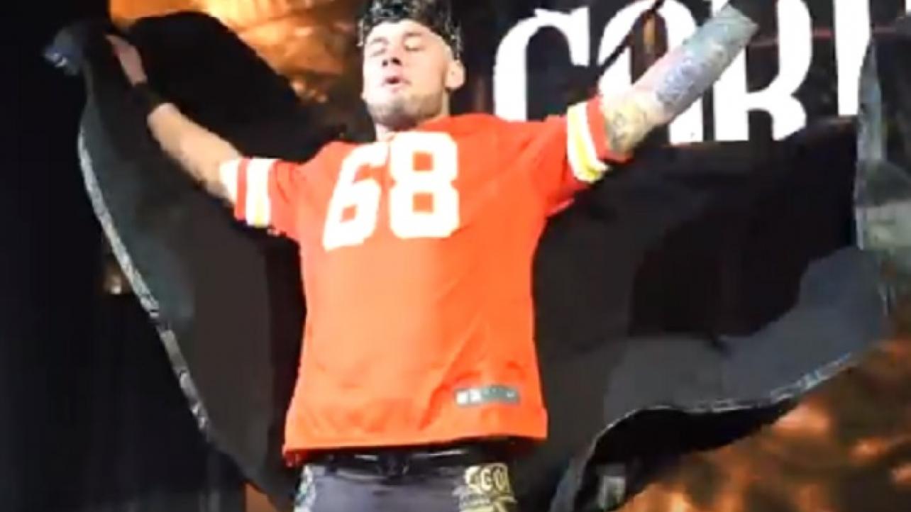 King Corbin Taunts Titans Fans At WWE House Show In Tennessee With Chiefs Jersey (Video)