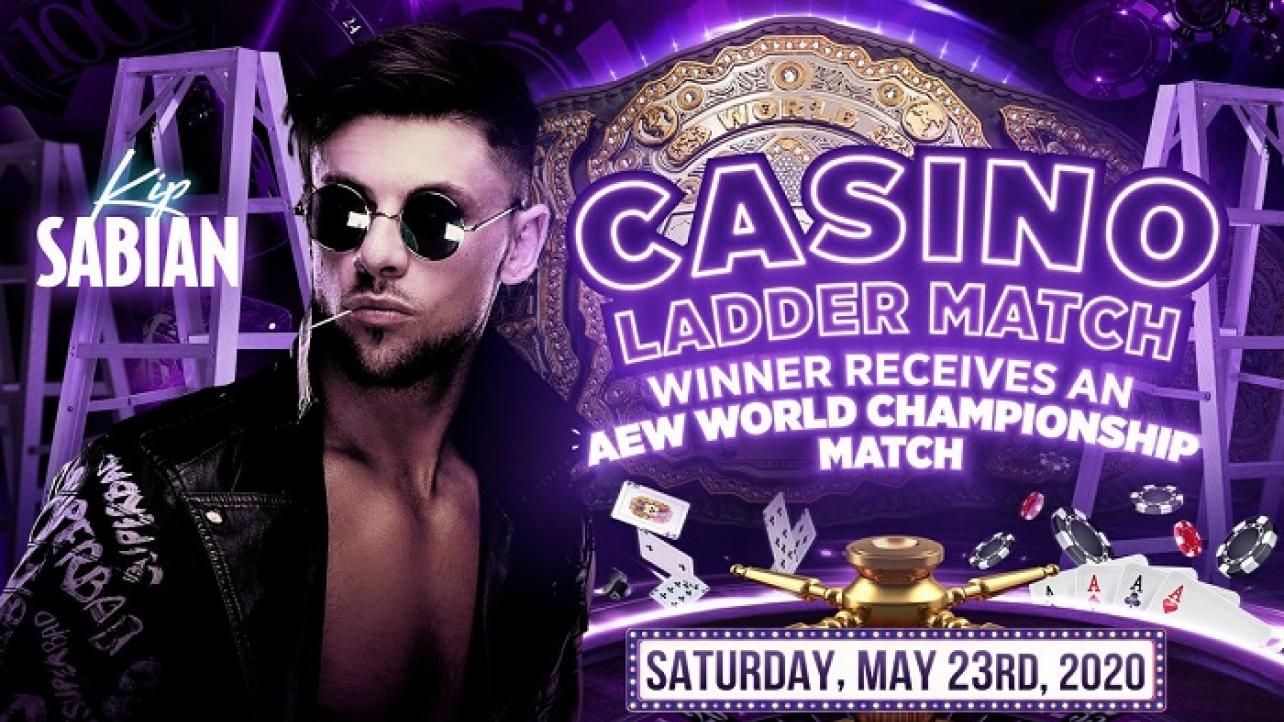Kip Sabian Casino Ladder Match AEW Double Or Nothing 2