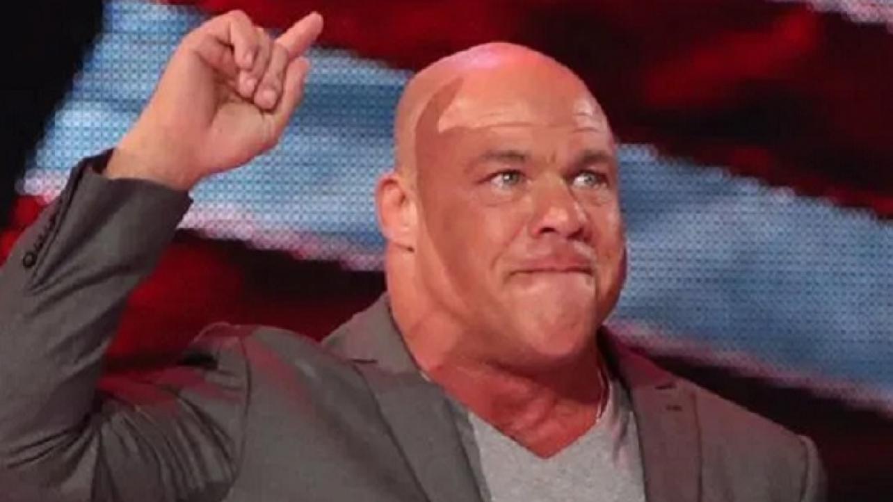 Kurt Angle Reflects On Being Knocked Out During WWE SummerSlam 2000 Match With Triple H & The Rock