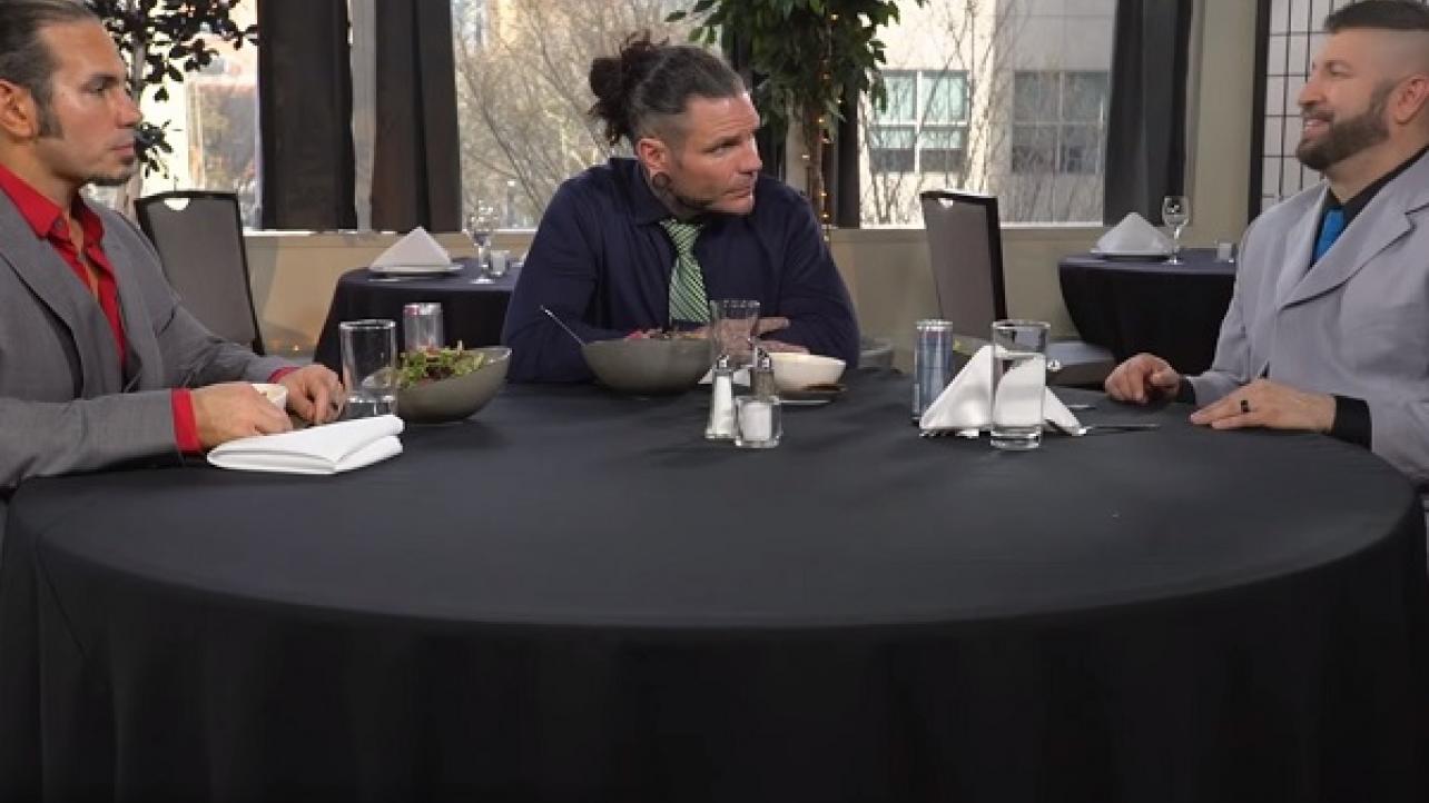 Jeff Hardy On Table For 3
