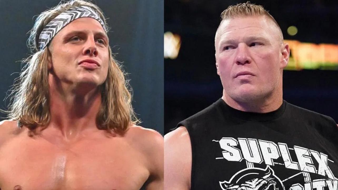 Detailed Backstage Update On Matt Riddle / Brock Lesnar Incident At WWE Royal Rumble PPV