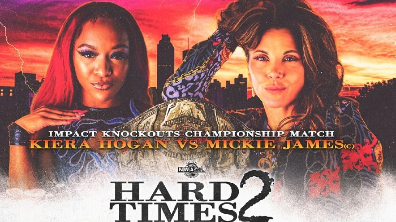 Mickie James vs. Kiera Hogan Title Match Announced For NWA Hard Times 2 Pay-Per-View